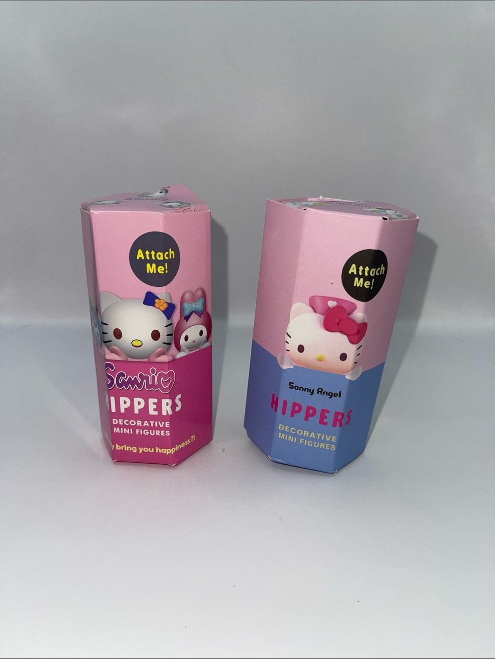 Sanrio Decorative Mini Figures - Pink & Blue Packaging